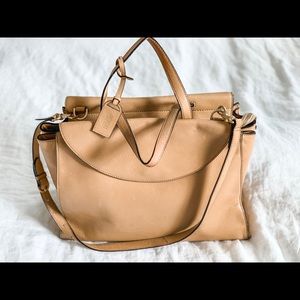 Kate Spade Saturday Large A Satchel Camel